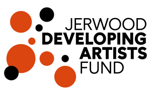Main logo for Jerwood Developing Artists Fund